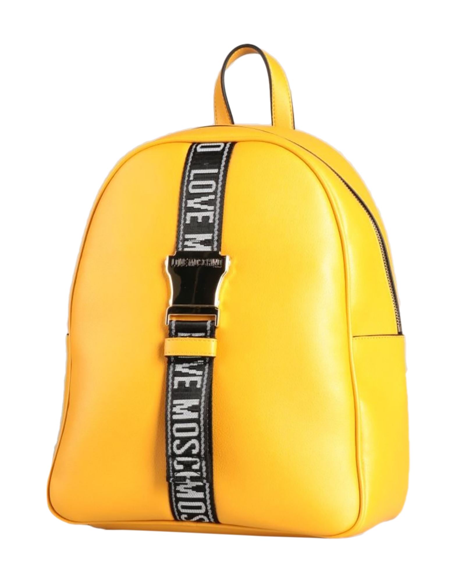 Love Moschino Backpacks In Yellow