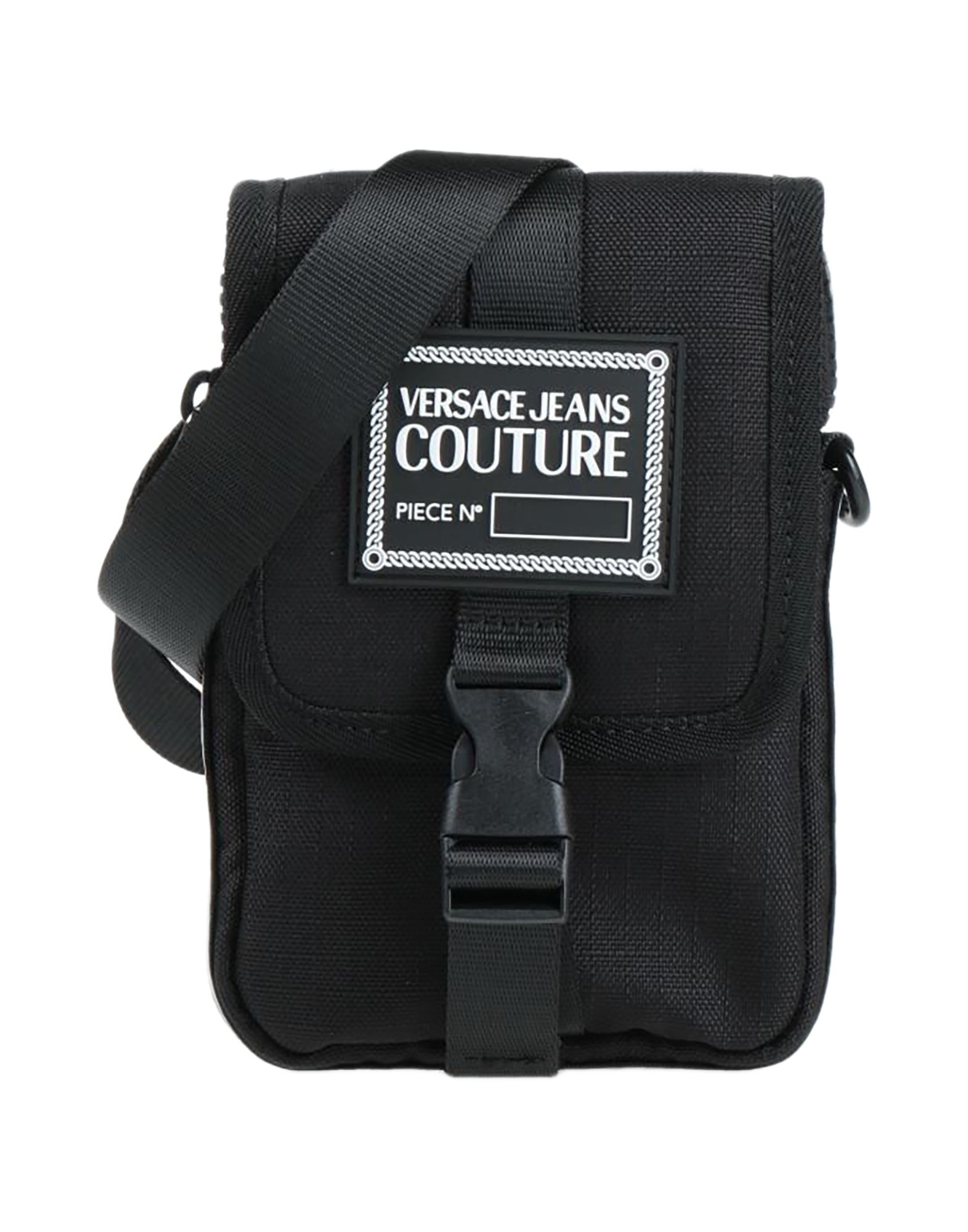 （メンズ）Versace☆スリングバッグ VERSACE ショルダーバッグ スリング カーフレザー メデューサ