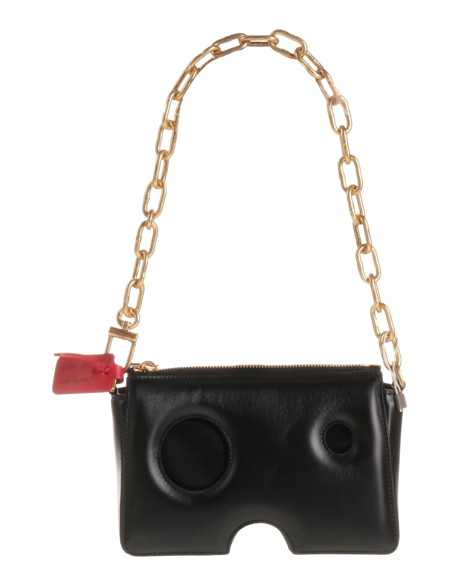 Off-white Woman Shoulder Bag Black Size - Soft Leather