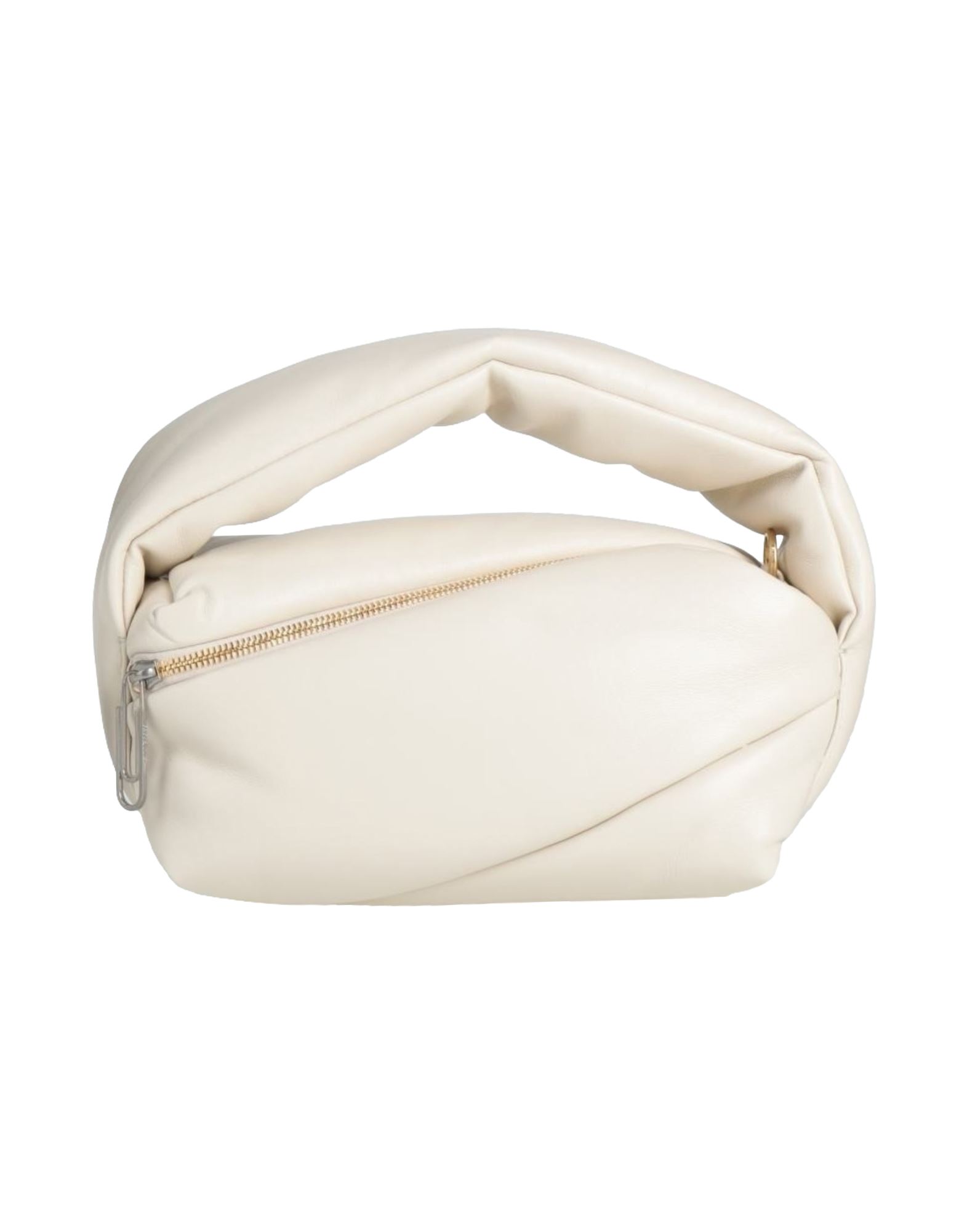 Off-white Woman Handbag Ivory Size - Soft Leather