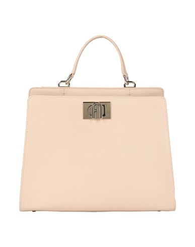 Furla 1927 M Top Handle 28.5 Woman Handbag Light Pink Size - Soft Leather