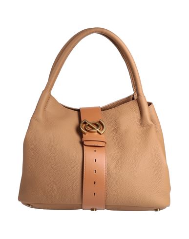 Shop Zanellato Woman Handbag Camel Size - Soft Leather In Beige
