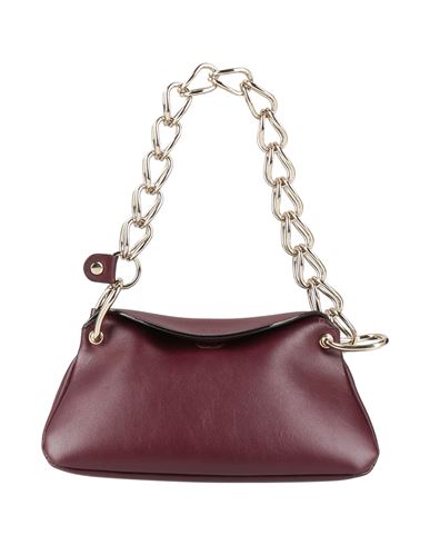 Chloé Woman Handbag Burgundy Size - Leather In Red
