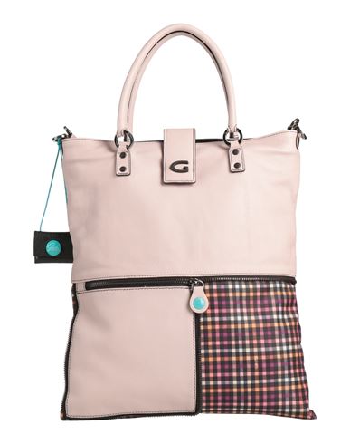 Shop Gabs Woman Handbag Pastel Pink Size - Soft Leather, Textile Fibers