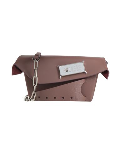 Shop Maison Margiela Woman Cross-body Bag Light Brown Size - Bovine Leather In Beige