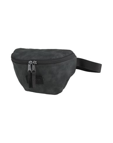 Belt bag Steel grey Size - Synthetic fibers, Soft Leather