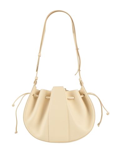 Mansur Gavriel Woman Shoulder Bag Beige Size - Soft Leather