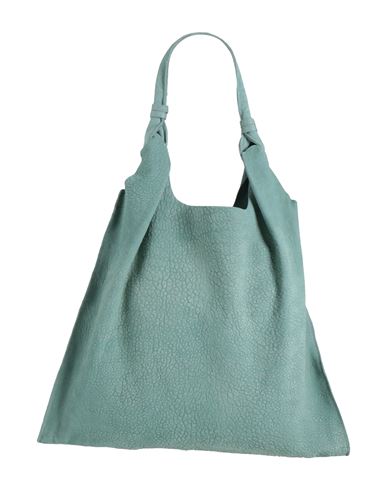 Anita Bilardi Woman Shoulder Bag Light Green Size - Lambskin
