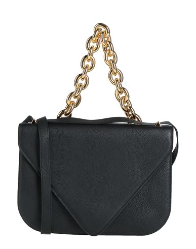 Shop Bottega Veneta Woman Cross-body Bag Black Size - Soft Leather