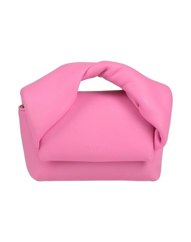 Shop Jw Anderson Woman Handbag Pink Size - Soft Leather