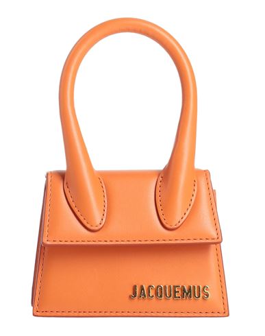 Jacquemus Woman Handbag Orange Size - Soft Leather
