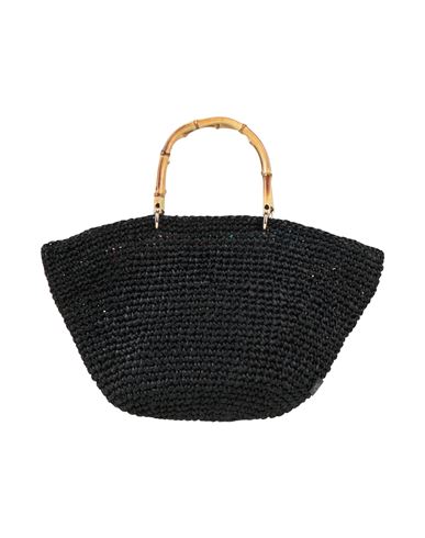 Chica Woman Handbag Black Size - Viscose, Bamboo