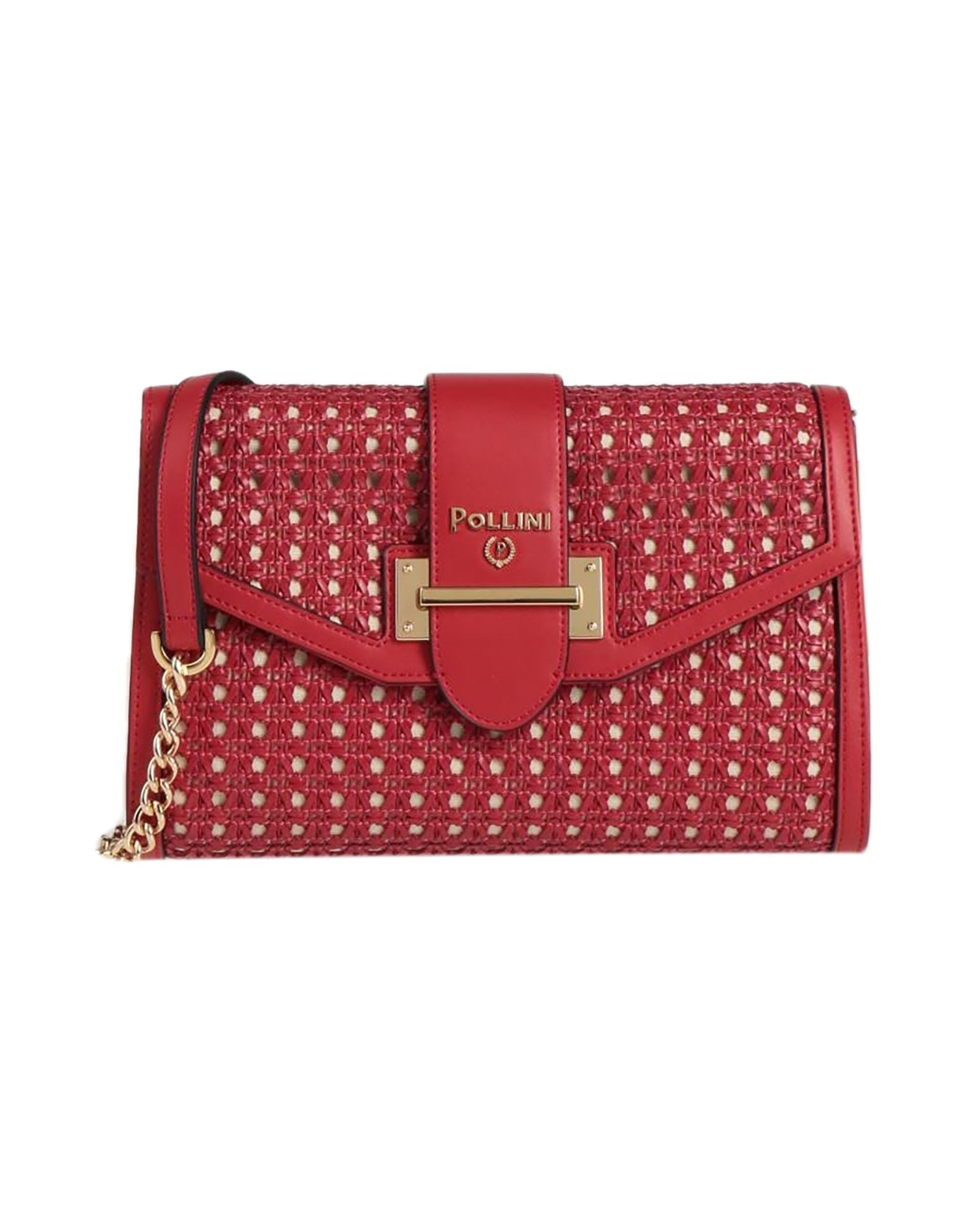 Pollini Handbags In Red