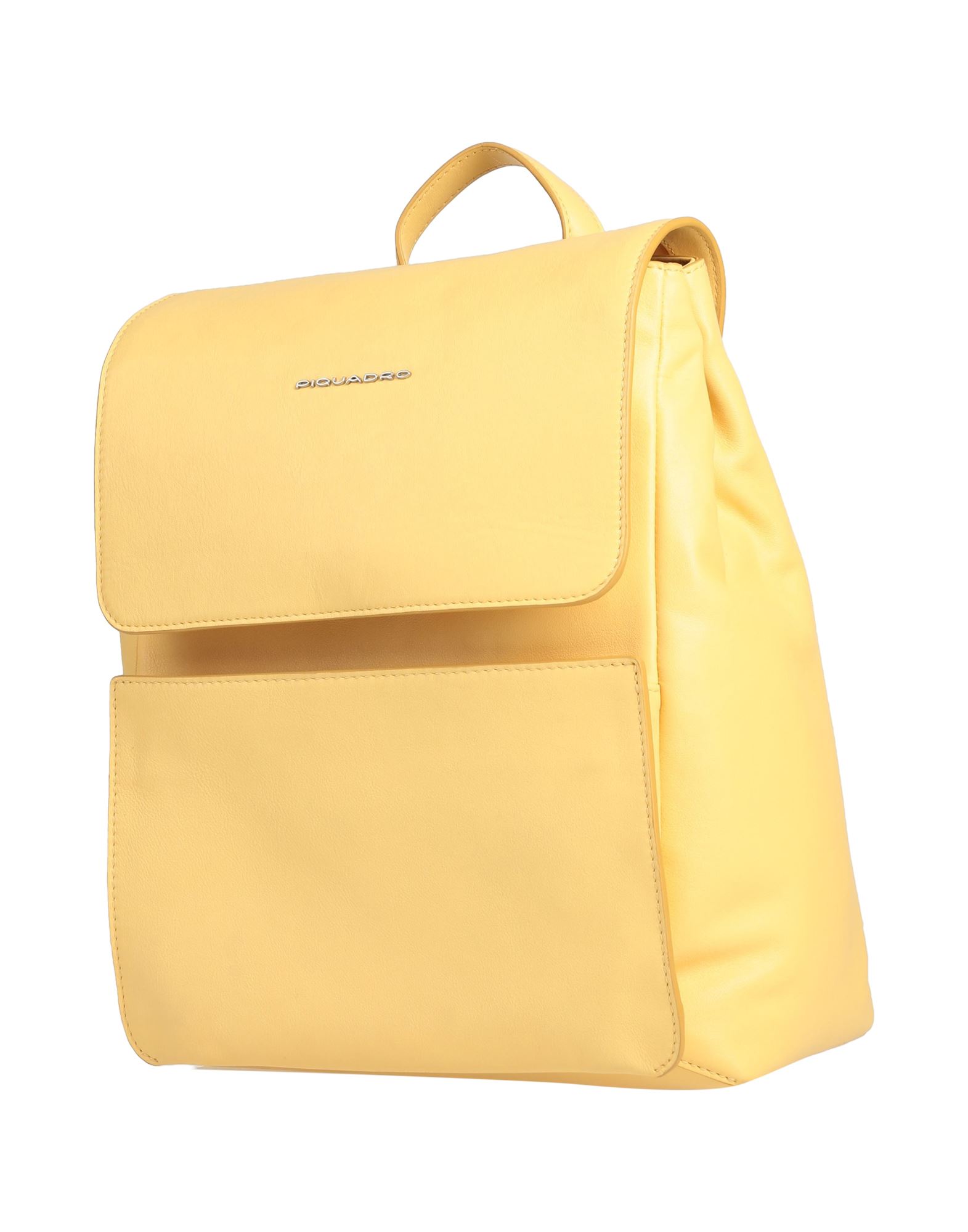 Piquadro Backpacks In Light Yellow