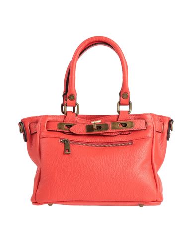 Tsd12 Woman Handbag Tomato Red Size - Soft Leather