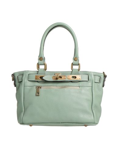 Tsd12 Woman Handbag Military Green Size - Soft Leather
