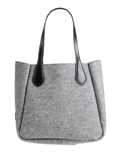 Gum Design Woman Handbag Grey Size - Textile Fibers