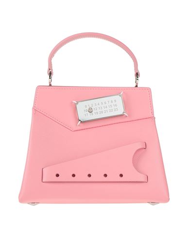 Maison Margiela Woman Handbag Pink Size - Cow Leather, Brass, Zinc In Pink