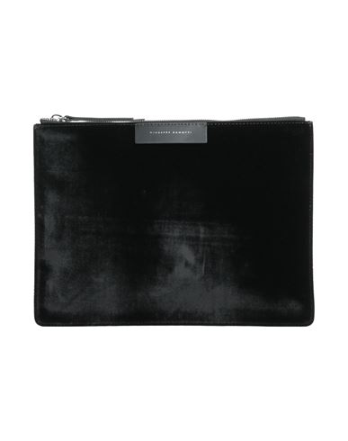 Giuseppe Zanotti Man Handbag Black Size - Textile Fibers