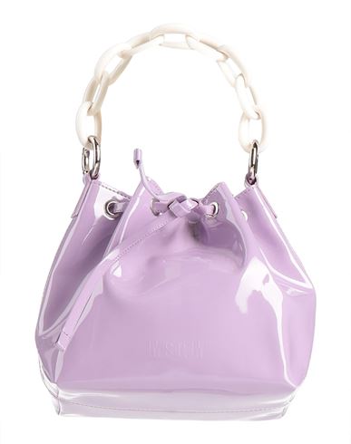 Msgm Woman Handbag Light Purple Size - Polyurethane, Polyester, Viscose
