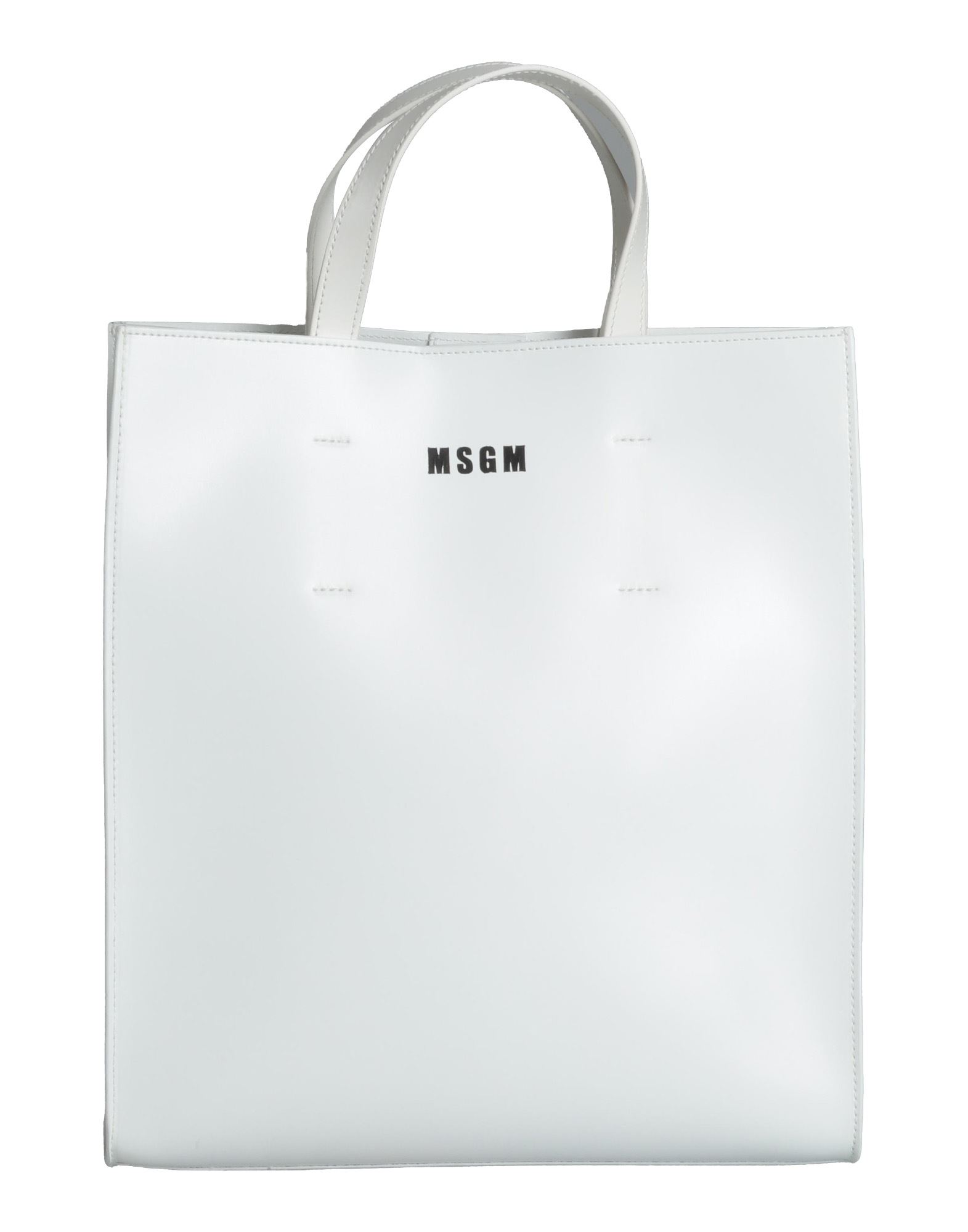 Msgm Handbags In White