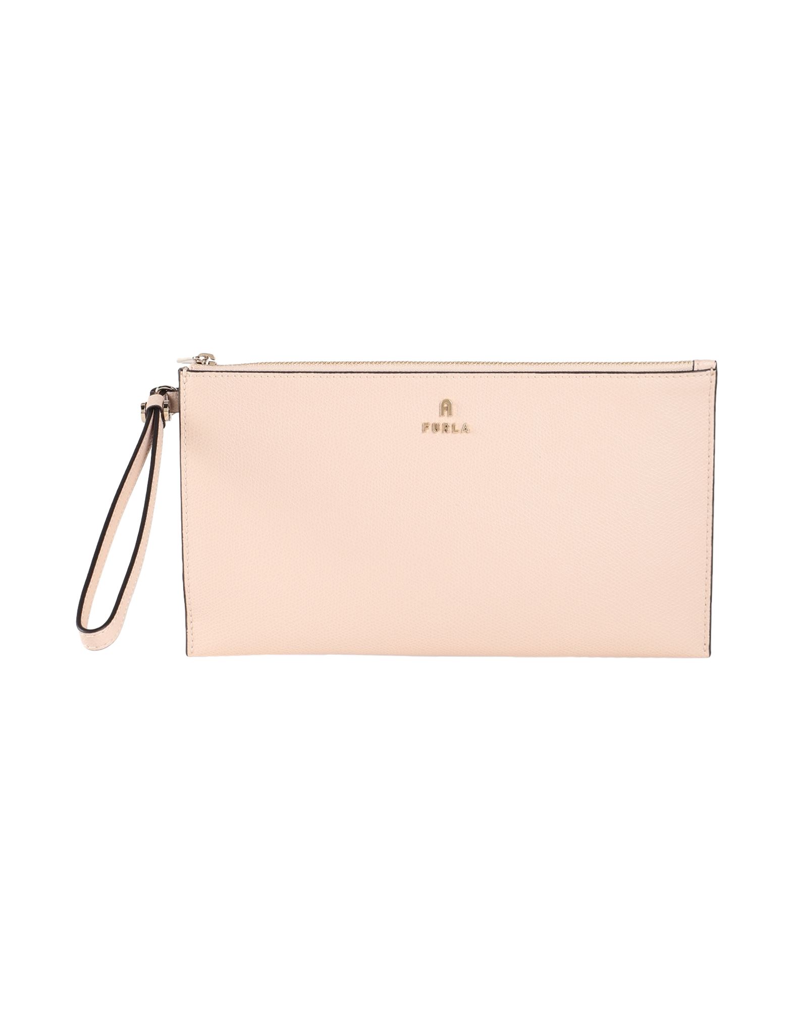 Shop Furla Woman Handbag Blush Size - Soft Leather In Pink