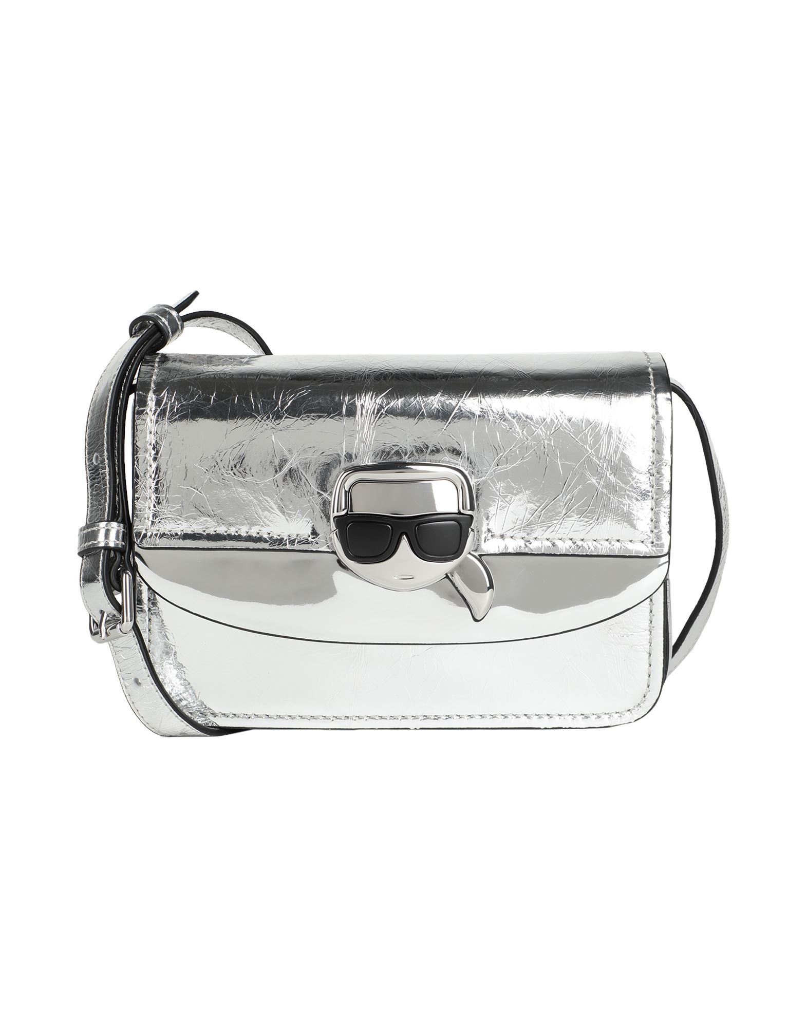 Karl Lagerfeld Handbags In Silver