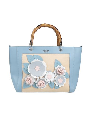 Leather handbag Tosca Blu Brown in Leather - 30418453
