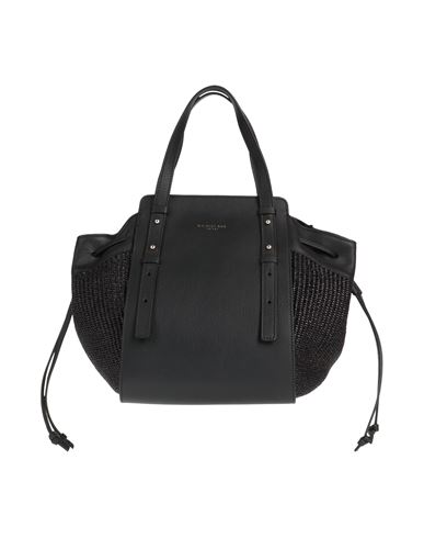 My-best Bags Woman Handbag Black Size - Soft Leather, Textile Fibers
