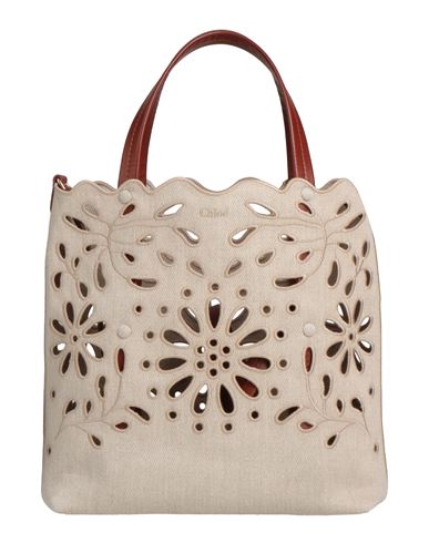 Bolso de mano Mujer Beige -- Mujer