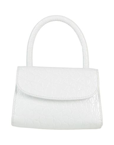Shop By Far Woman Handbag White Size - Bovine Leather