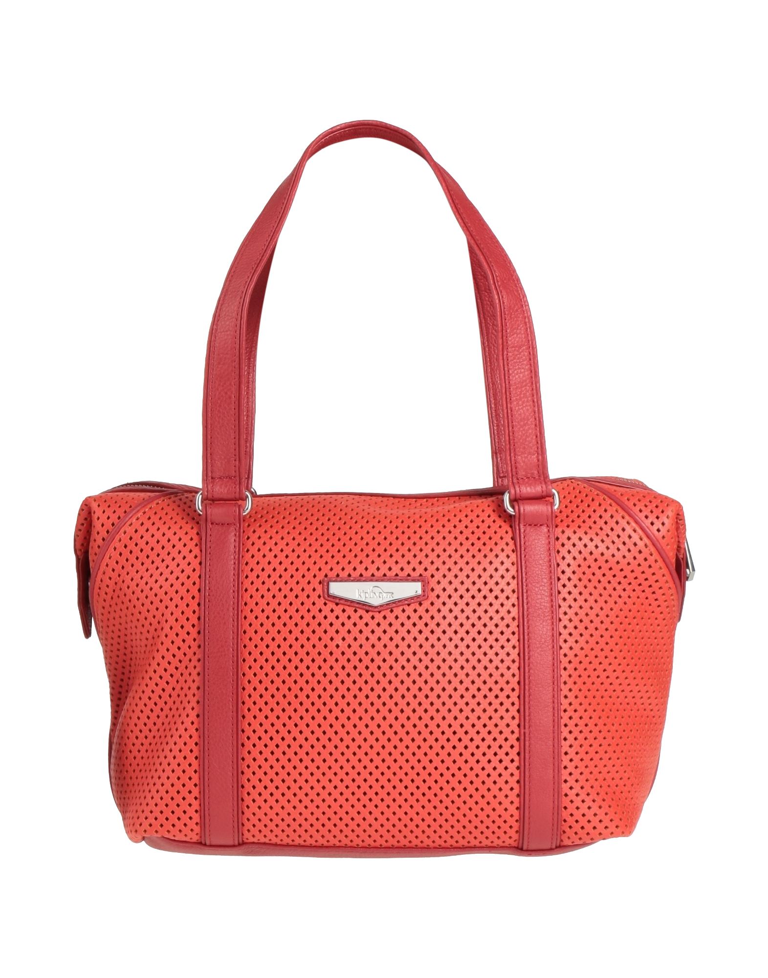 Kipling Handbags In Red