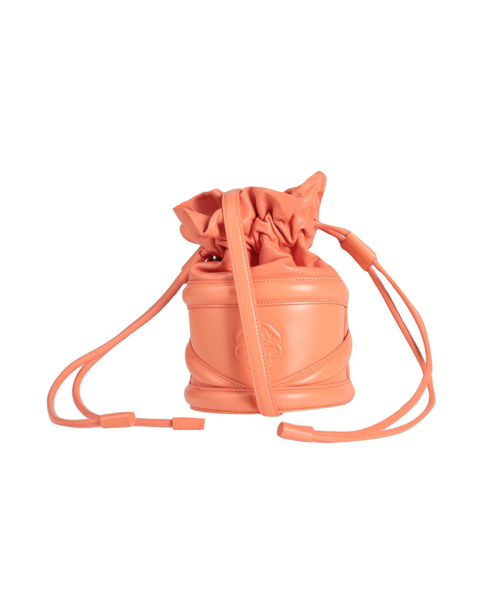 Shop Alexander Mcqueen Woman Cross-body Bag Salmon Pink Size - Calfskin