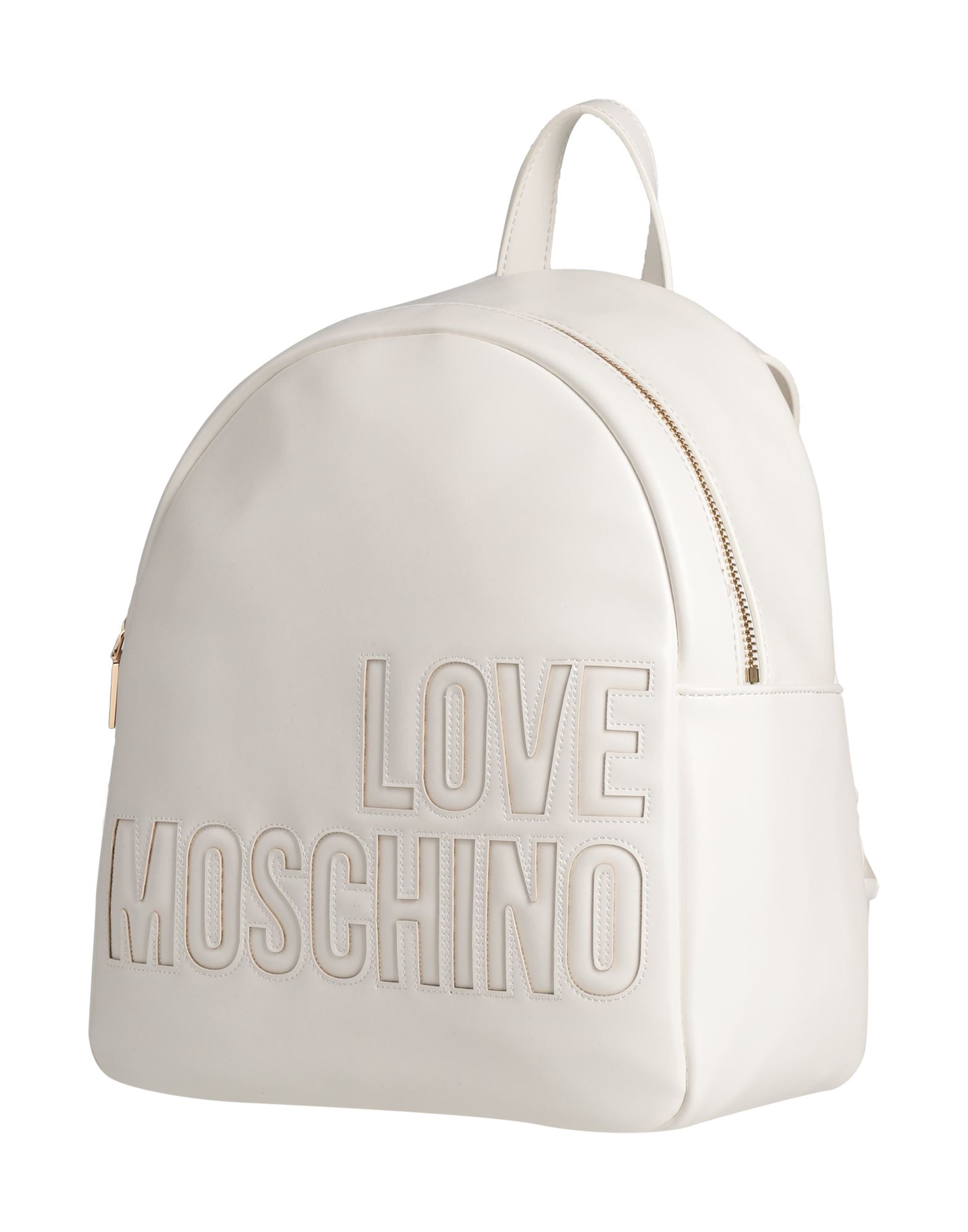 Love Moschino Backpacks In Ivory