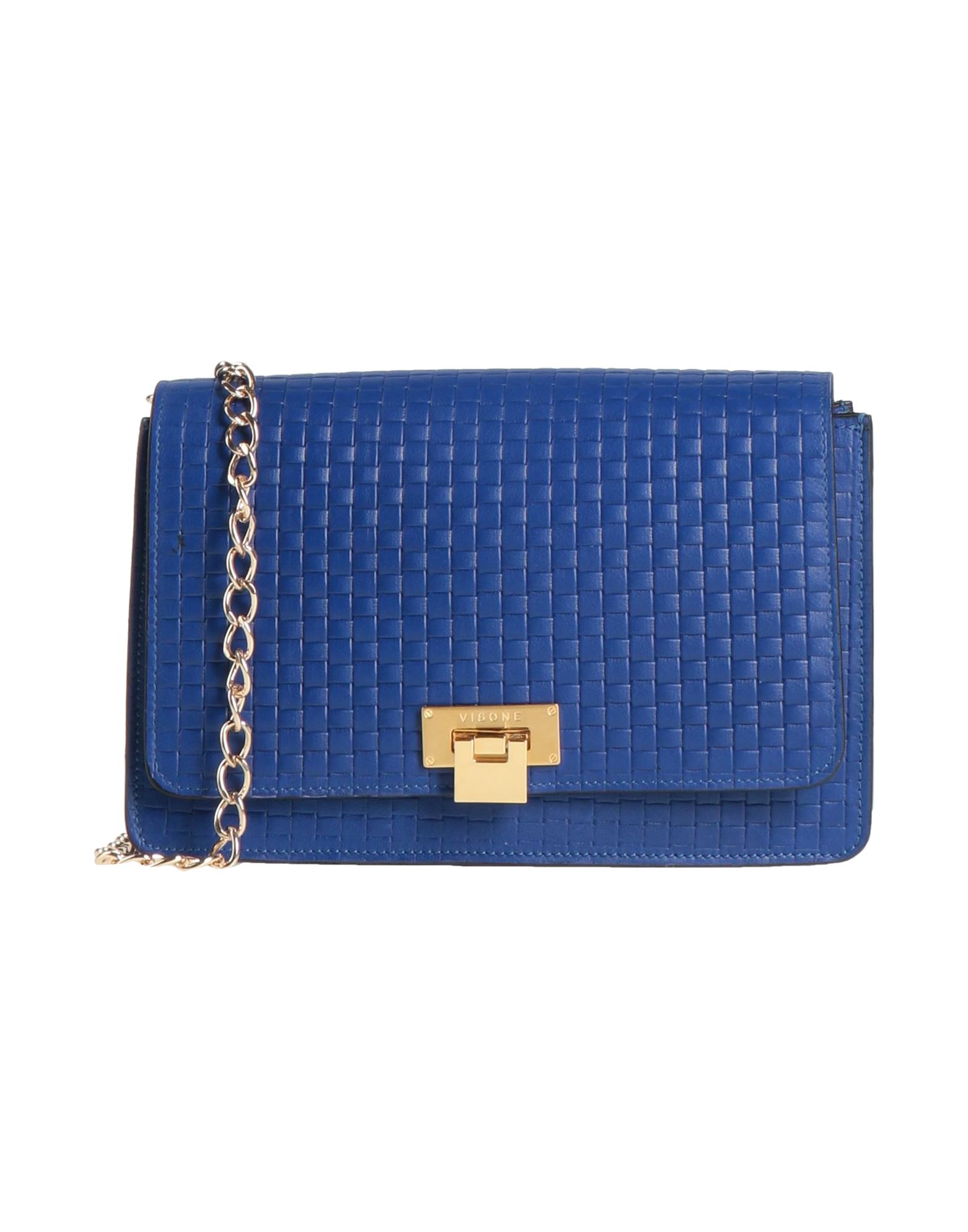 Visone Handbags In Bright Blue