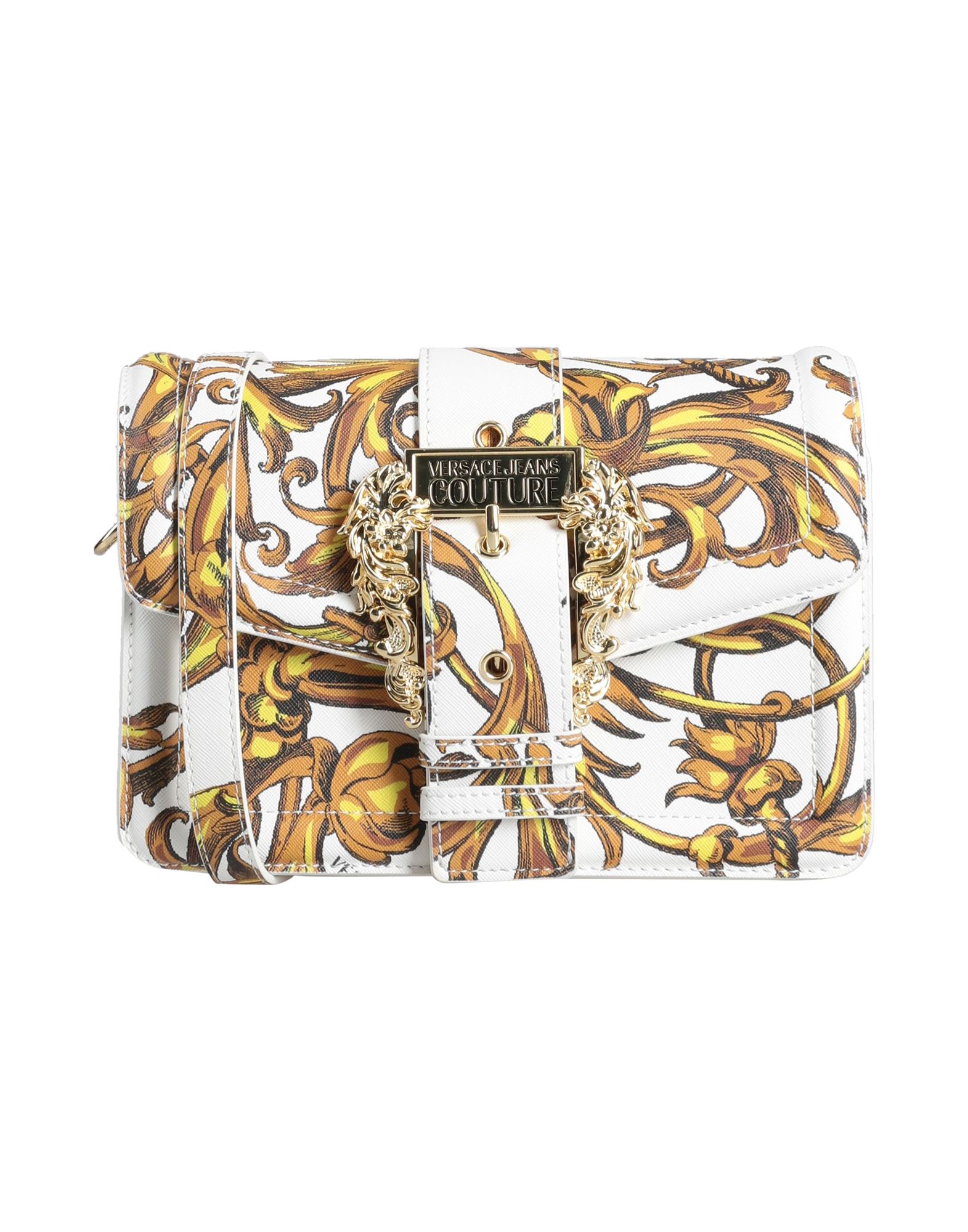 Versace Jeans Couture Handbags In White