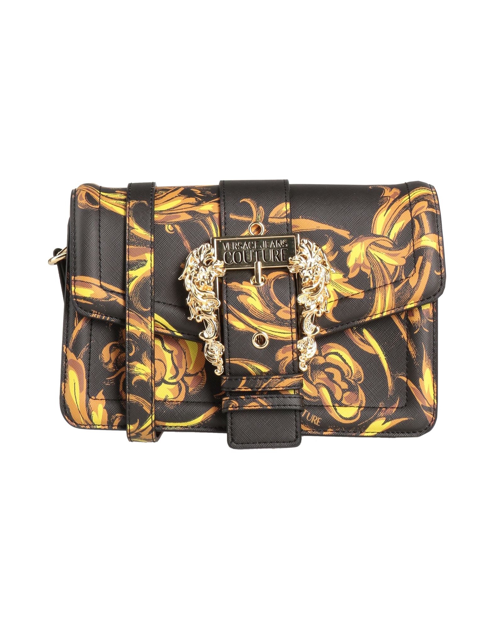 Versace Jeans Couture Handbags In Black
