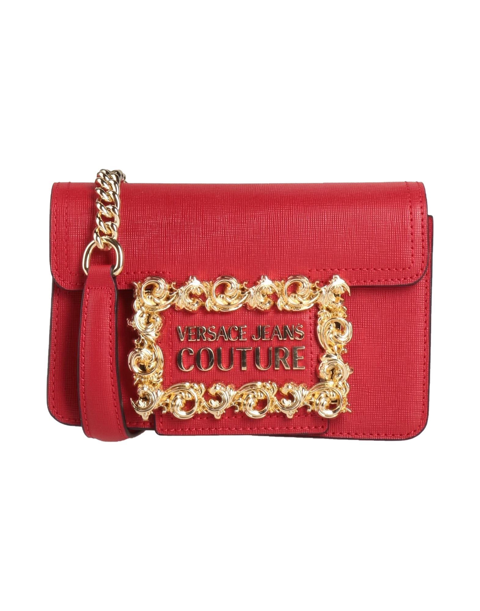 Versace Jeans Couture Handbags In Red