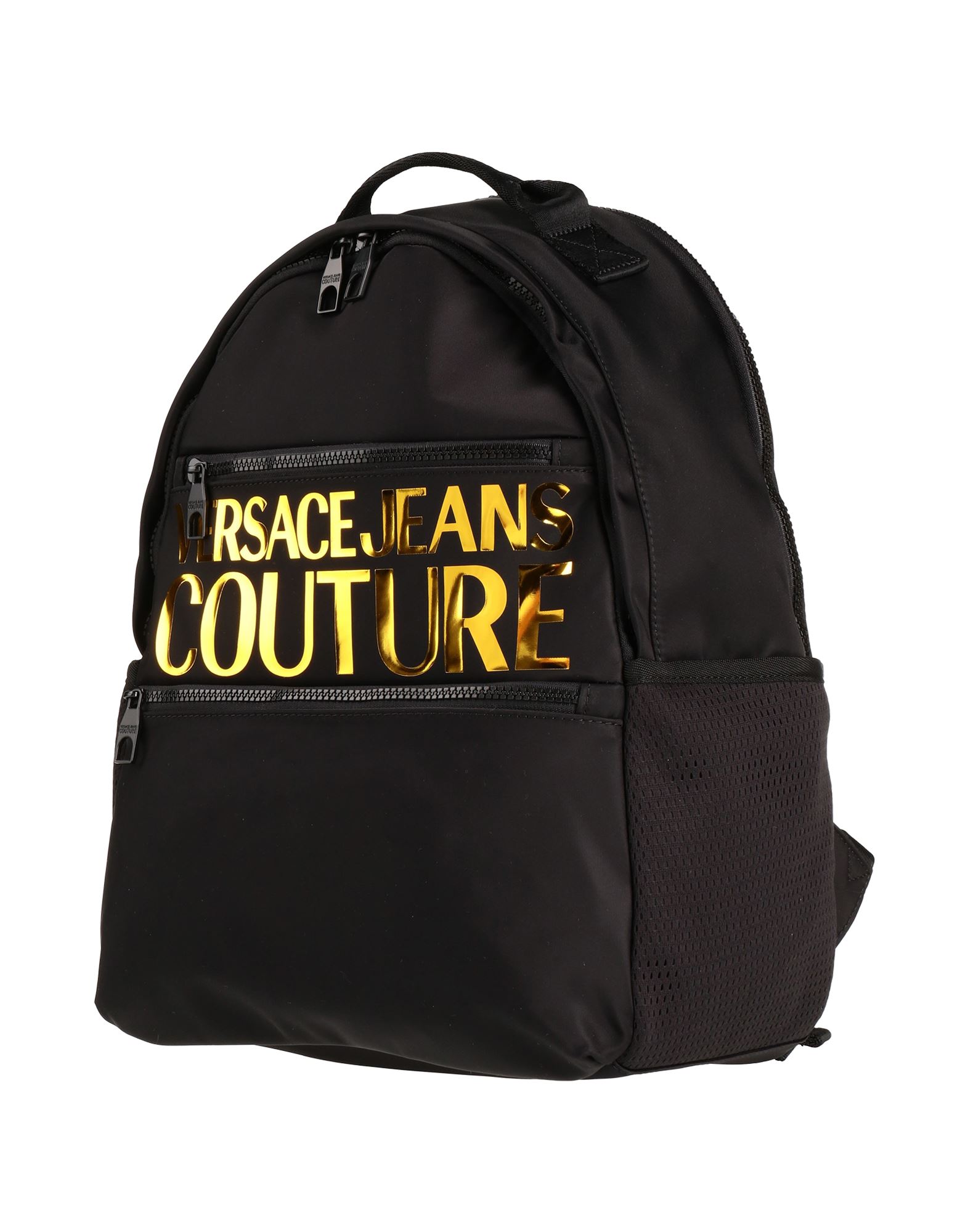 Shop Versace Jeans Couture Backpacks In Black