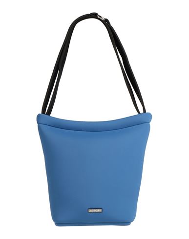 Woman Shoulder bag Slate blue Size - PEEK (Polyether - Ether - Ketone), Polyamide, Elastane