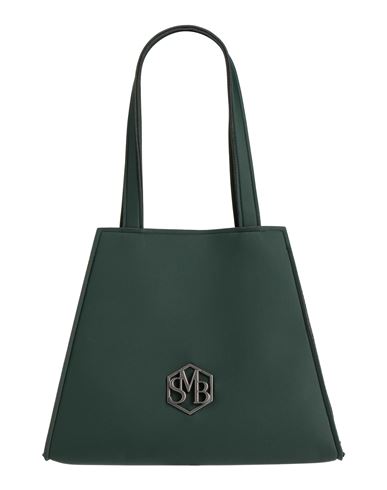Save My Bag Woman Handbag Dark Green Size - Polyamide, Elastane