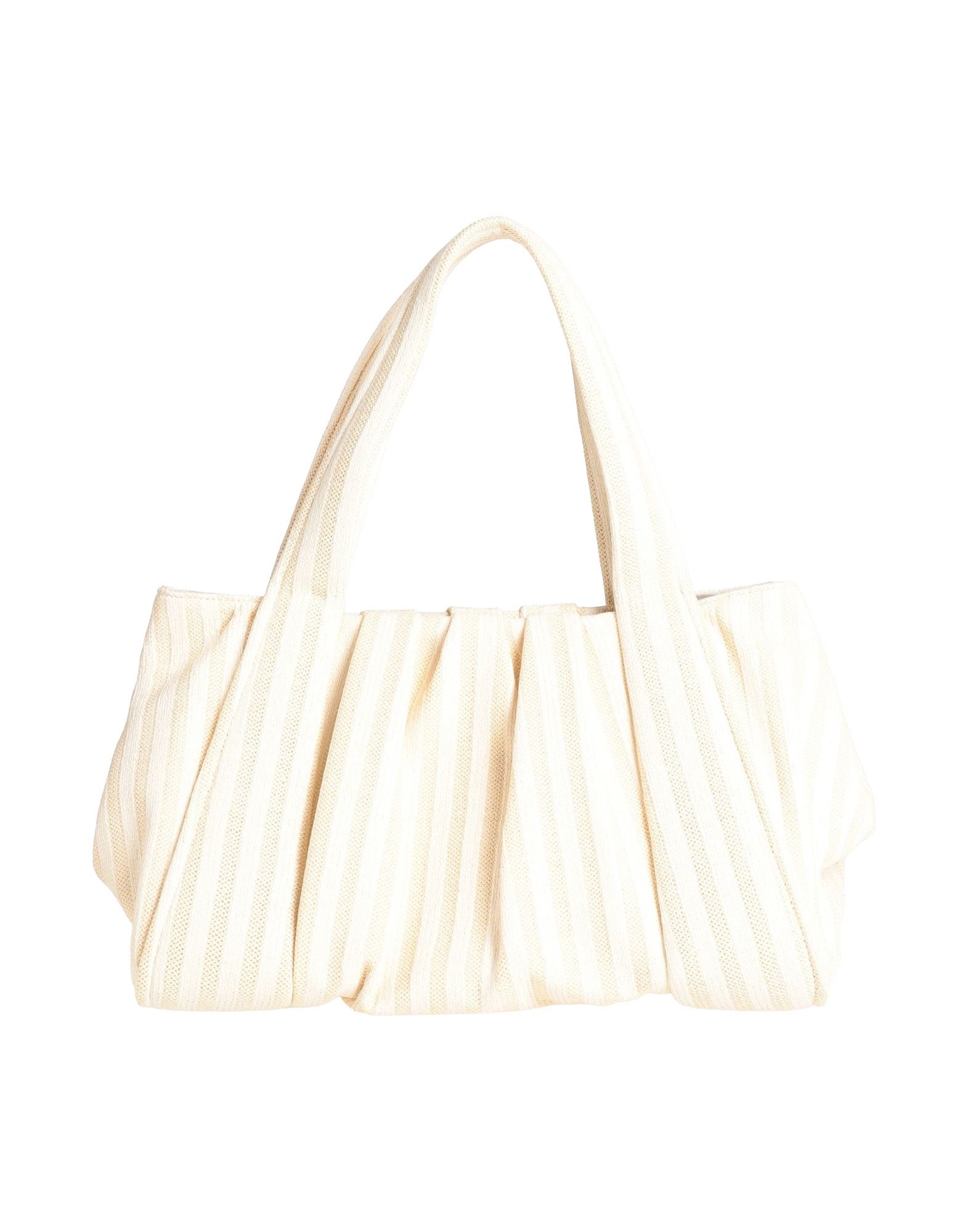 Themoirè Handbags In Beige