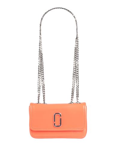 Shop Marc Jacobs Woman Shoulder Bag Orange Size - Lambskin