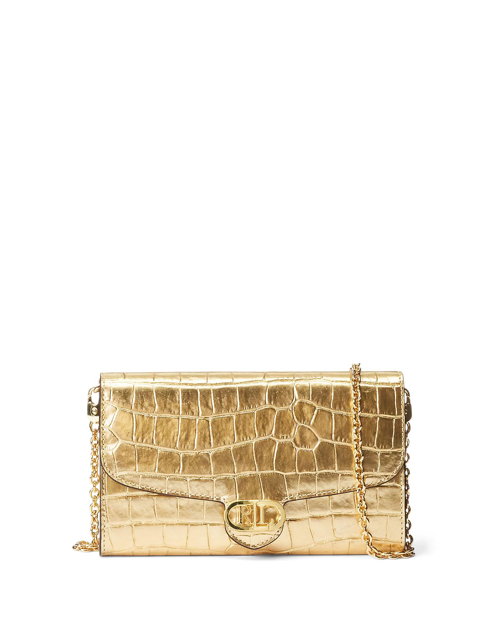 Lauren Ralph Lauren Handbags In Gold