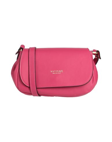 Woman Cross-body bag Pink Size - Calfskin