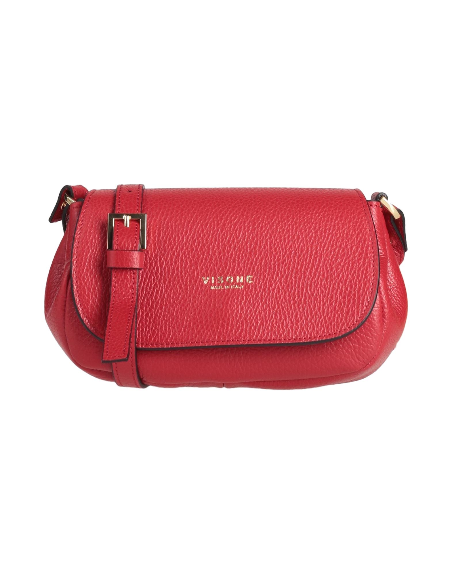 Visone Handbags In Red