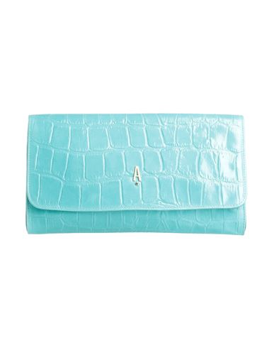 Aniye By Woman Handbag Turquoise Size - Soft Leather In Blue