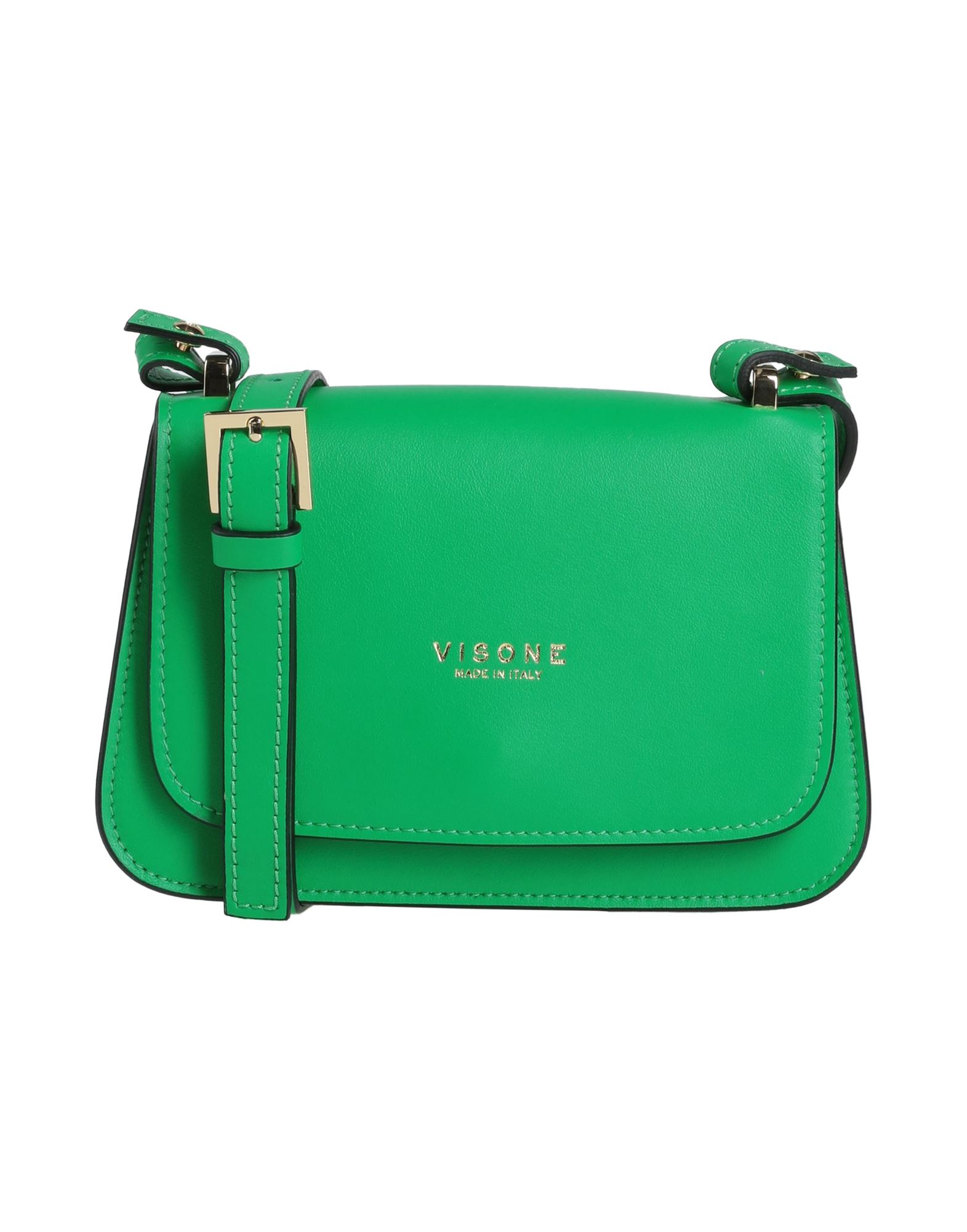 Visone Handbags In Green