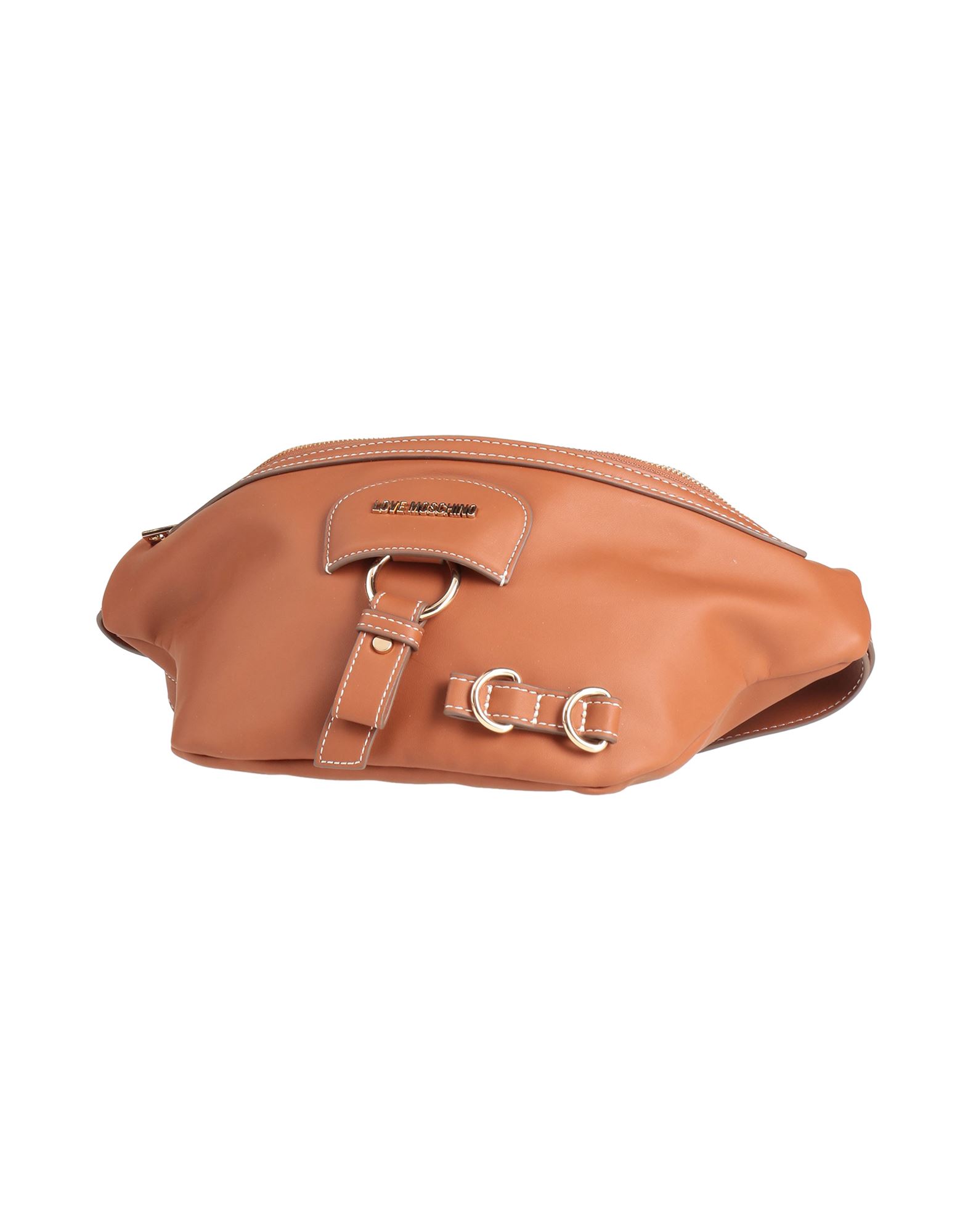 Love Moschino Bum Bags In Camel