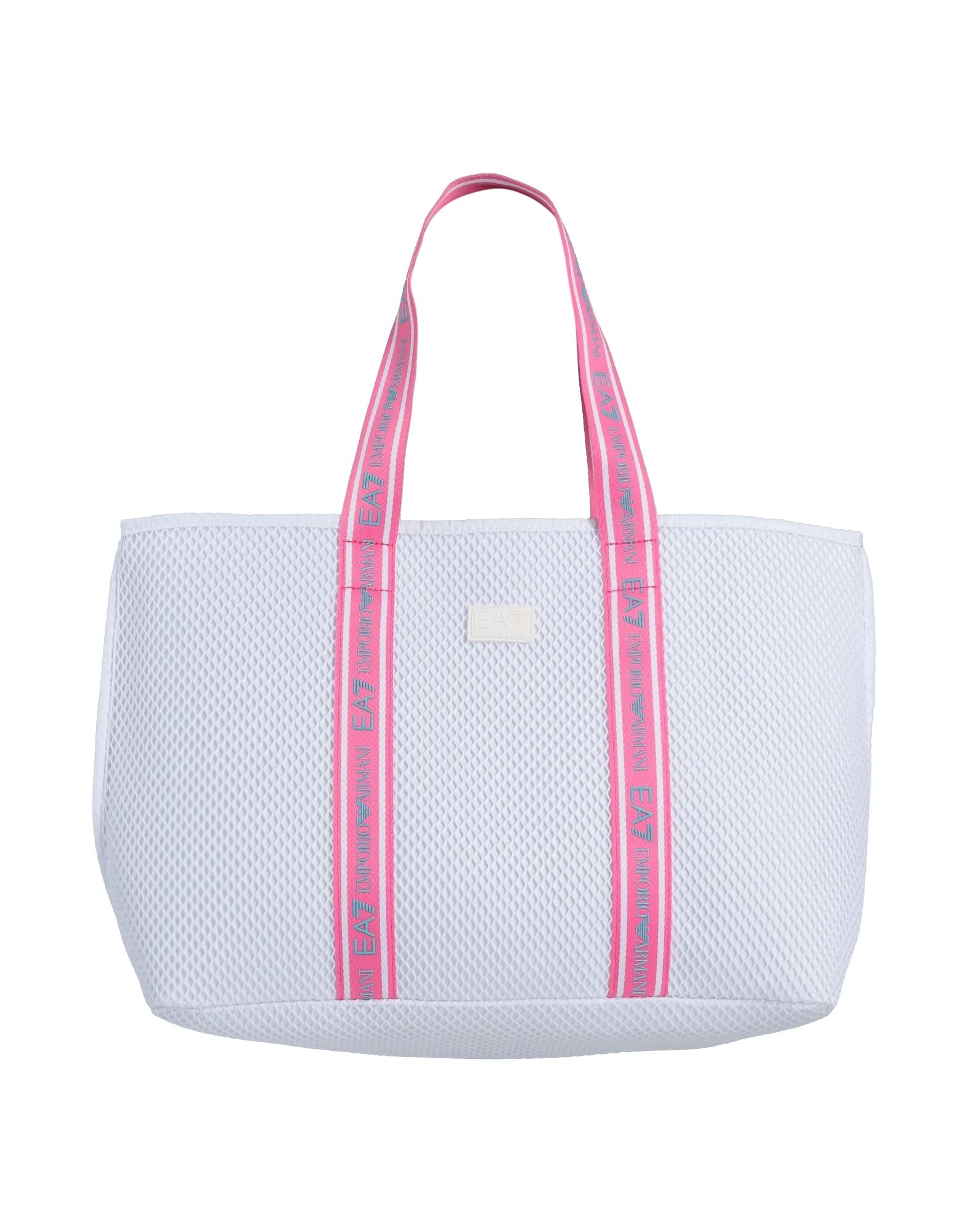 Ea7 Handbags In White